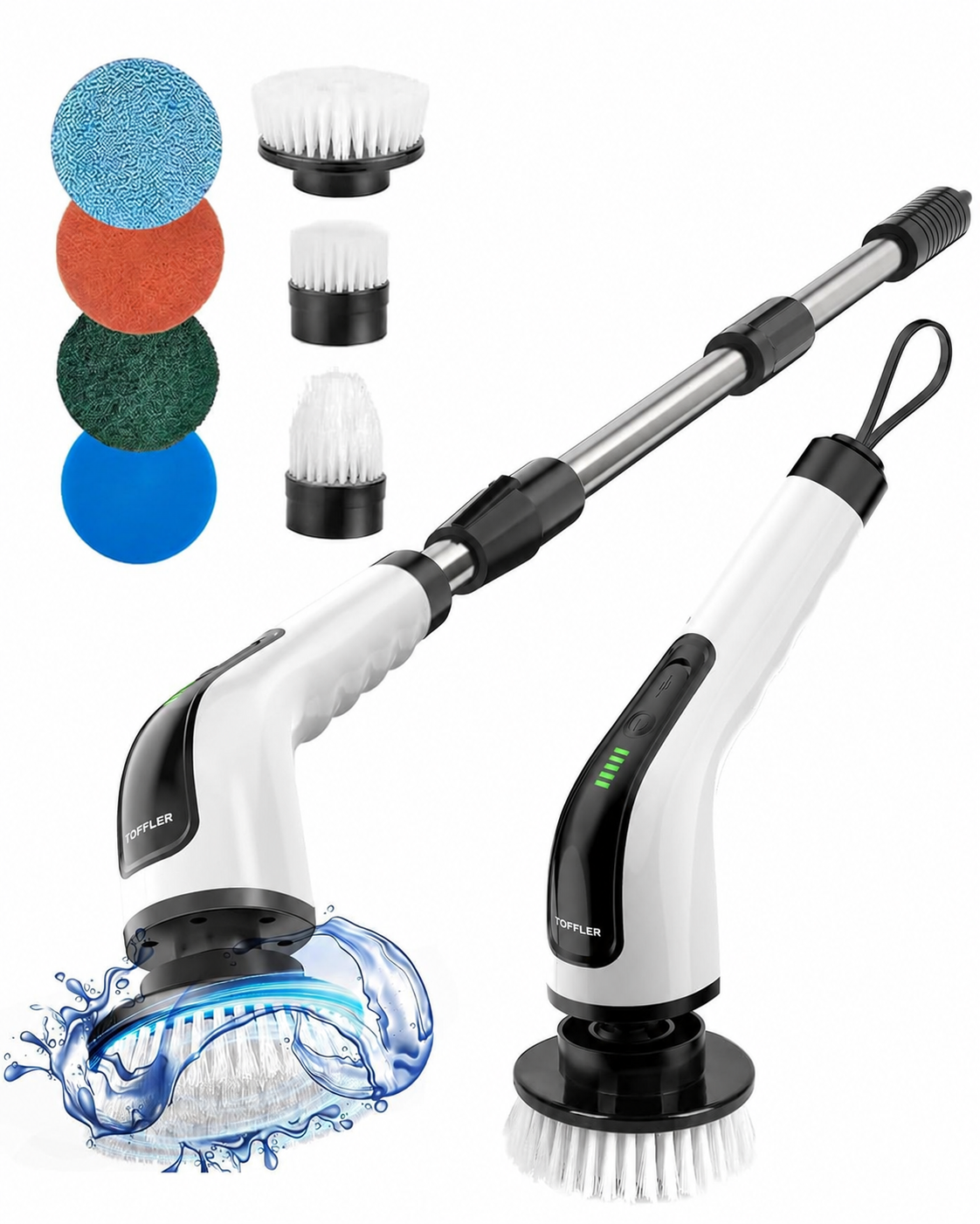 Toffler Space - Cordless Electric Spin Scrubber